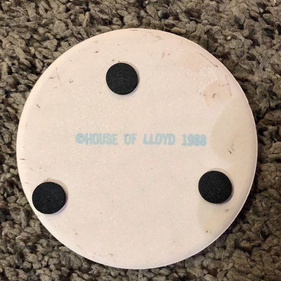 Vintage 1988 House of Lloyd Christmas Coaster Set of 7 - Picture 10 of 16